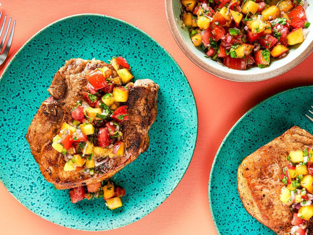 NextImg:When peaches are less than perfect, make this bright, bold salsa