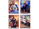 The new cards include Trump in a superhero costume, and with a lightning bolt.