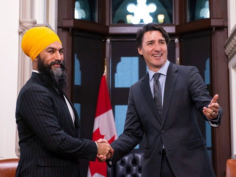 NextImg:Liberals to face confidence motions, including one inspired by Jagmeet Singh