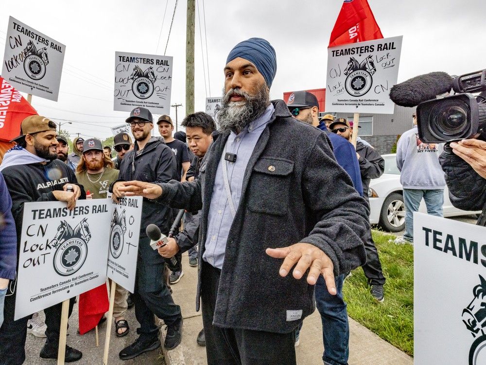 NextImg:NDP Leader Jagmeet Singh set to make an announcement at 1 p.m.