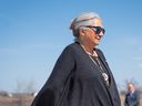 Governor General Mary Simon pictured in April in Saskatchewan.
