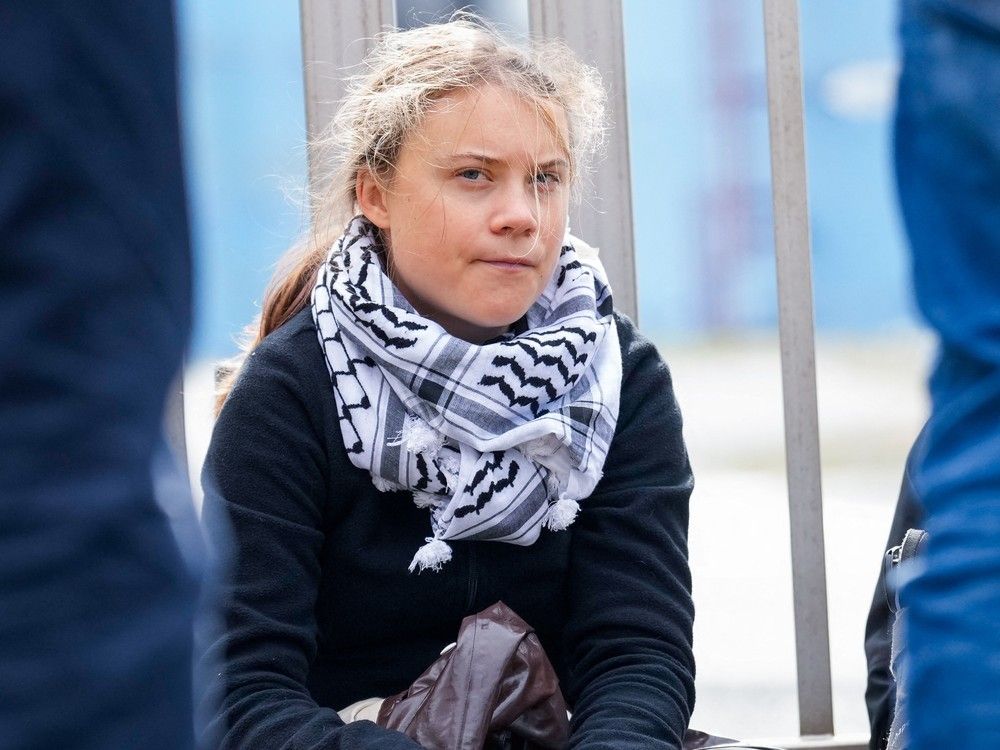 NextImg:Greta Thunberg among 6 detained at anti-Israel demonstration in Denmark