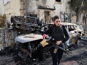 A member of the Israeli security forces