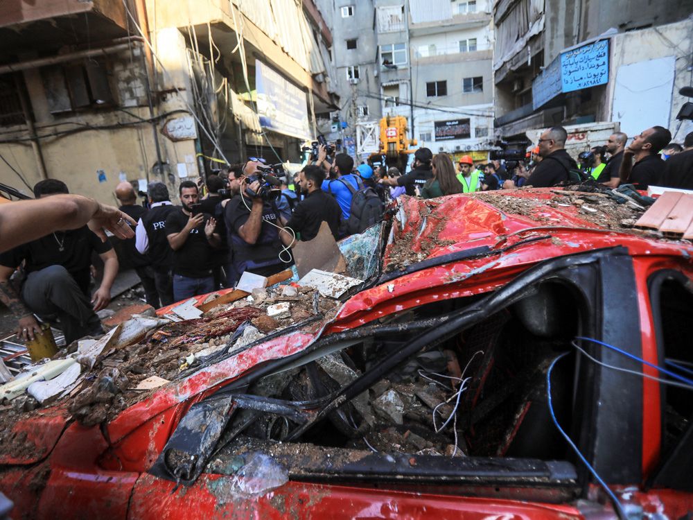 NextImg:Israeli airstrike kills commander of Hezbollah’s missile units