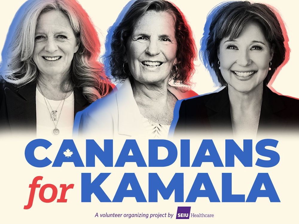 NextImg:FIRST READING: Three former premiers attempting to recruit Canadians as canvassers for Kamala Harris