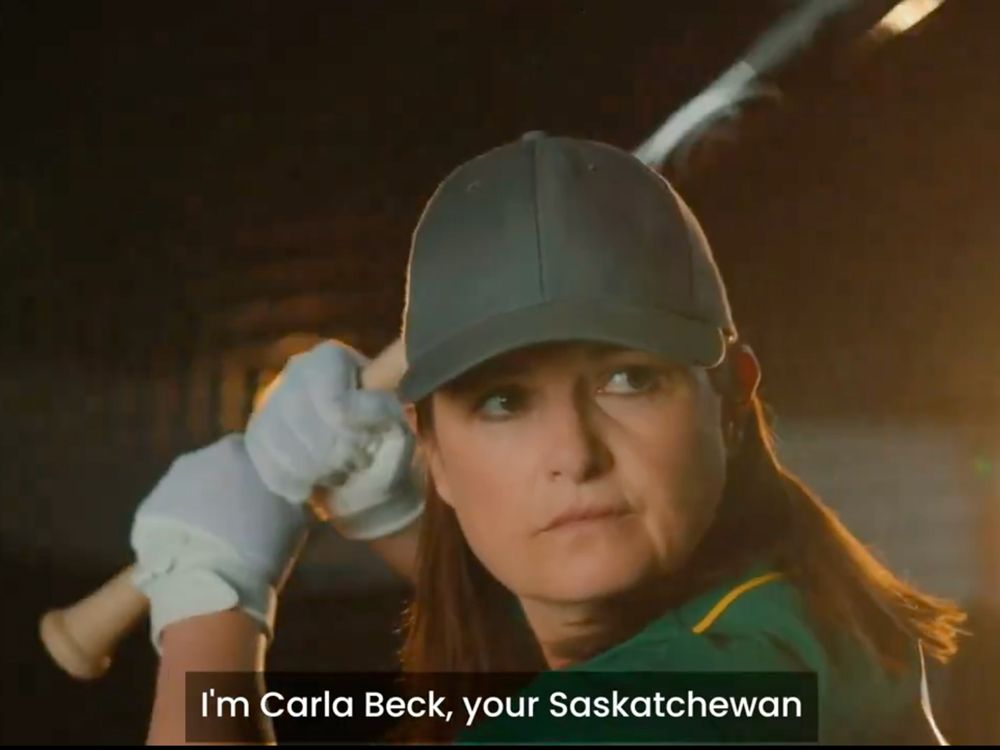 NextImg:Saskatchewan NDP leader looks to tap into prairie populism with baseball-themed long weekend ad