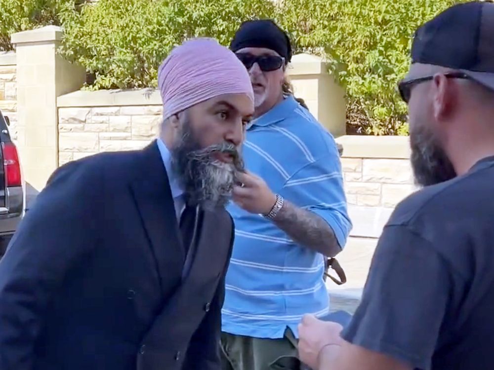 NextImg:Conservatives deny Liberal accusations that they have links with protesters who harassed Singh