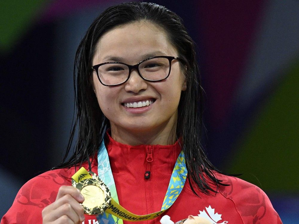 NextImg:Canadian Olympic swimming champ Maggie Mac Neil, 24, announces retirement