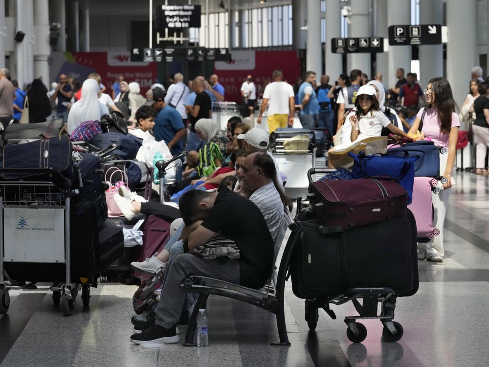 NextImg:Canada booking seats on flights out of Lebanon as violence escalates