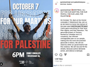 The Palestinian Youth Movement is planning a rally outside the Israeli consulate in Montreal on Oct. 7, the anniversary of Hamas' attack on Israel.