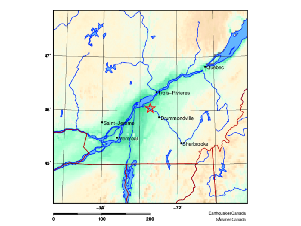 NextImg:4.6 magnitude earthquake rattles three Quebec cities