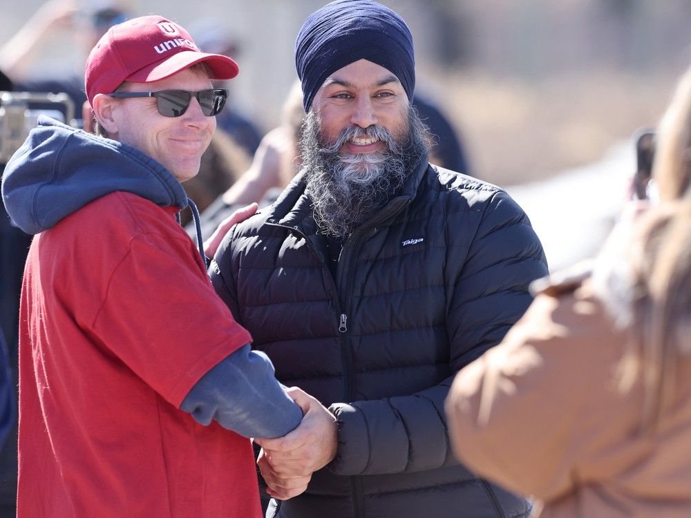 NextImg:NDP expects to hold Winnipeg stronghold in byelection despite Poilievre's 'sellout Singh' campaign