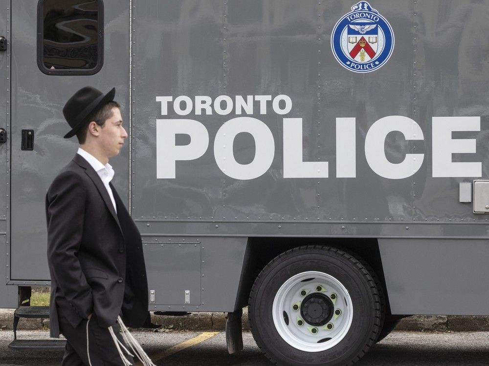 NextImg:Hate crimes against Jews have increased 69% in Toronto, police say