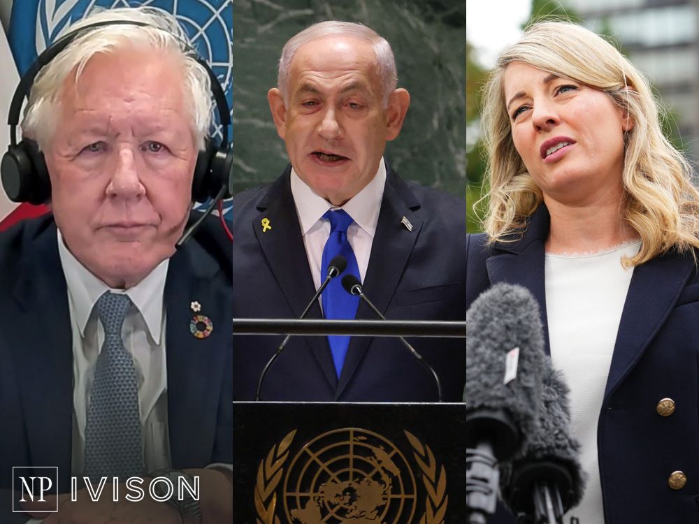 NextImg:Ivison: UN ambassador Bob Rae denies Canada is an unreliable friend to Israel