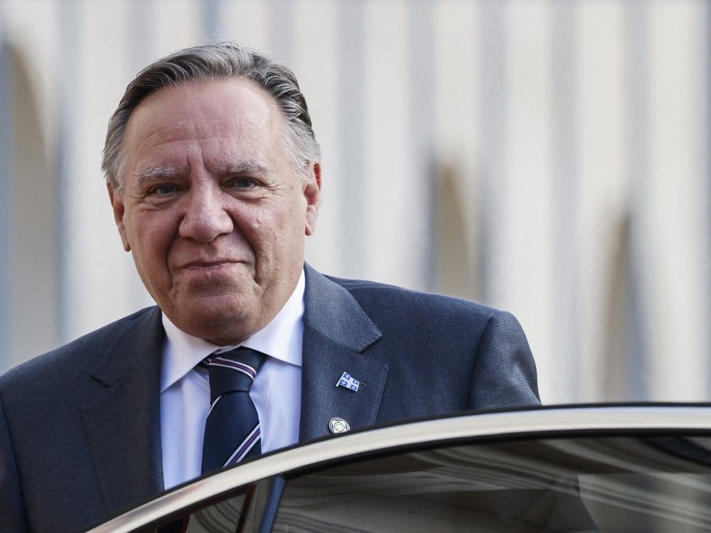NextImg:François in Paris: How the Quebec premier kicked off an asylum firestorm from a summit in France