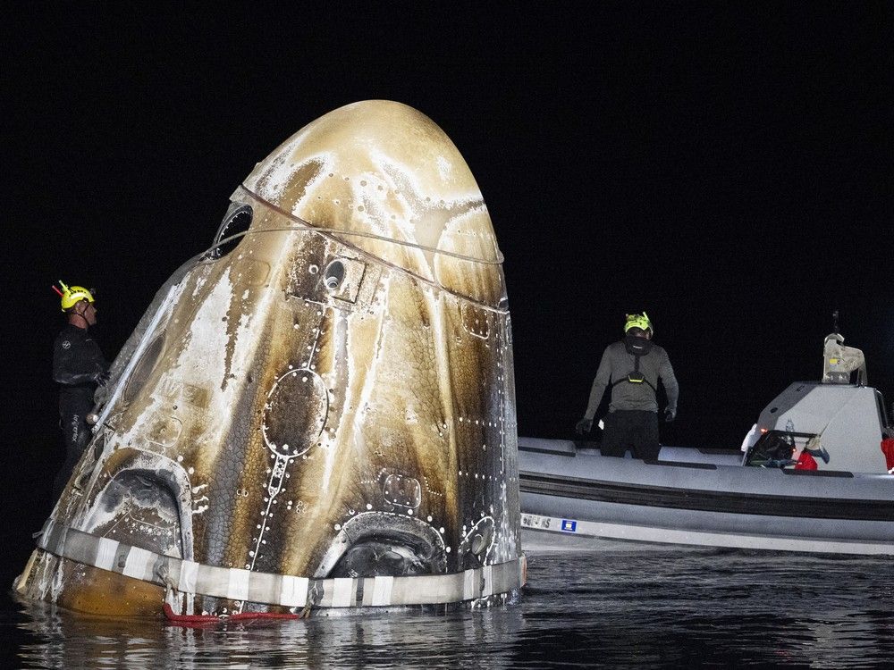 NextImg:4 astronauts return to Earth after being delayed by Boeing’s capsule trouble and Hurricane Milton