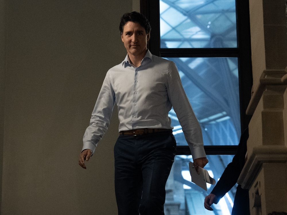 NextImg:Terry Newman: Trudeau struts, Liberal plotters sit down