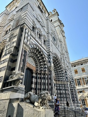 Incredible Renaissance and Baroque architecture in Genoa.