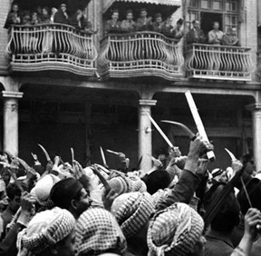 Men with swords riot in Egypt.
