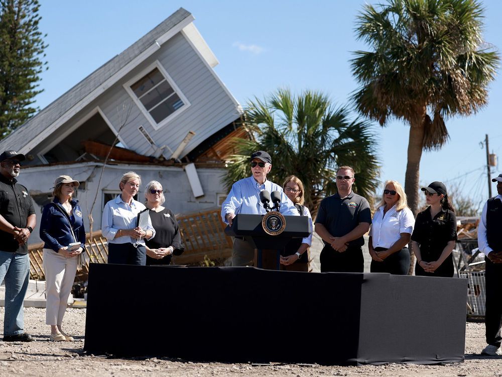NextImg:Biden says damages from Milton alone could be about US$50 billion