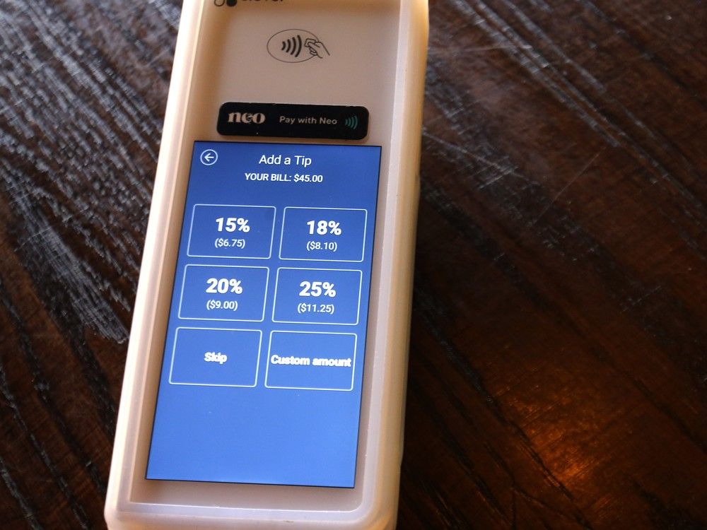NextImg:Here's where Canadians agree to tip — and where they draw the line