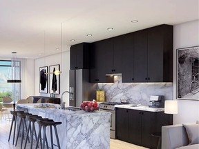 Kitchens will have granite countertops.