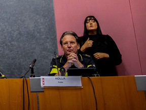 Dutch police chief offers ‘sympathy and support’ for Israeli fans Dutch police chief offers ‘sympathy and support’ for Israeli fans