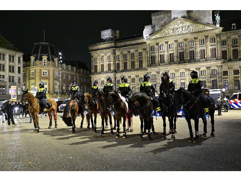 NextImg:Thousands of police officers deployed for France-Israel soccer match after Amsterdam attacks