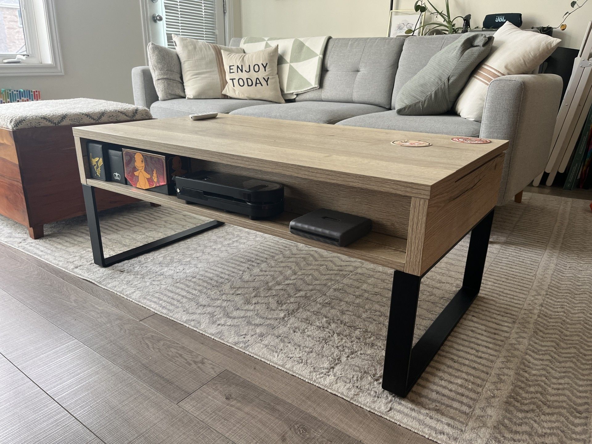 NextImg:Review: Expand Furniture's lifting coffee table is a multitasker's dream