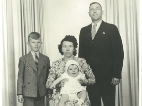 Krawchuk family in 1946