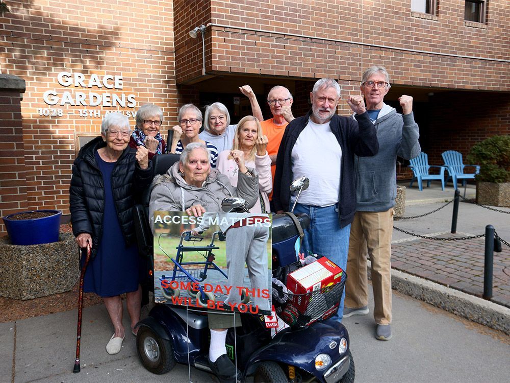 ‘We will stop it’: Residents of Calgary seniors’ home battle city over proposed bike lane