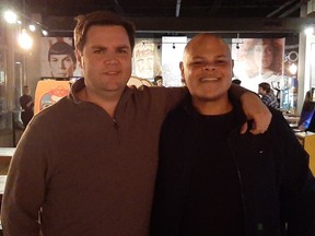 JD Vance and Jamil Jivani.