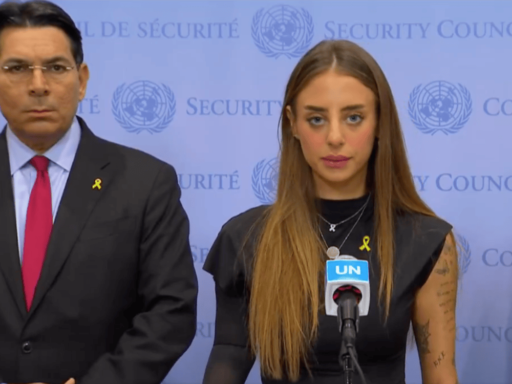 NextImg:Watch freed Israeli hostage challenge UN on Israel policy: 'I am proof they can still be saved'