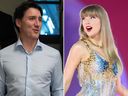 Justin Trudeau welcomed Taylor Swift to Canada in a pre-concert tweet on Nov. 14.