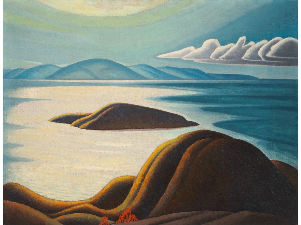 Group of Seven painting by Lawren Harris up for auction for first time