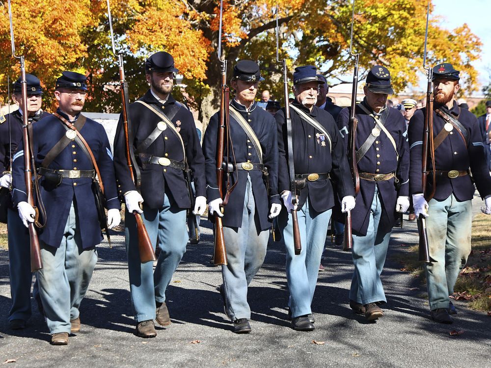 NextImg:Remains of nearly 30 Civil War veterans found in a funeral home’s storage are laid to rest