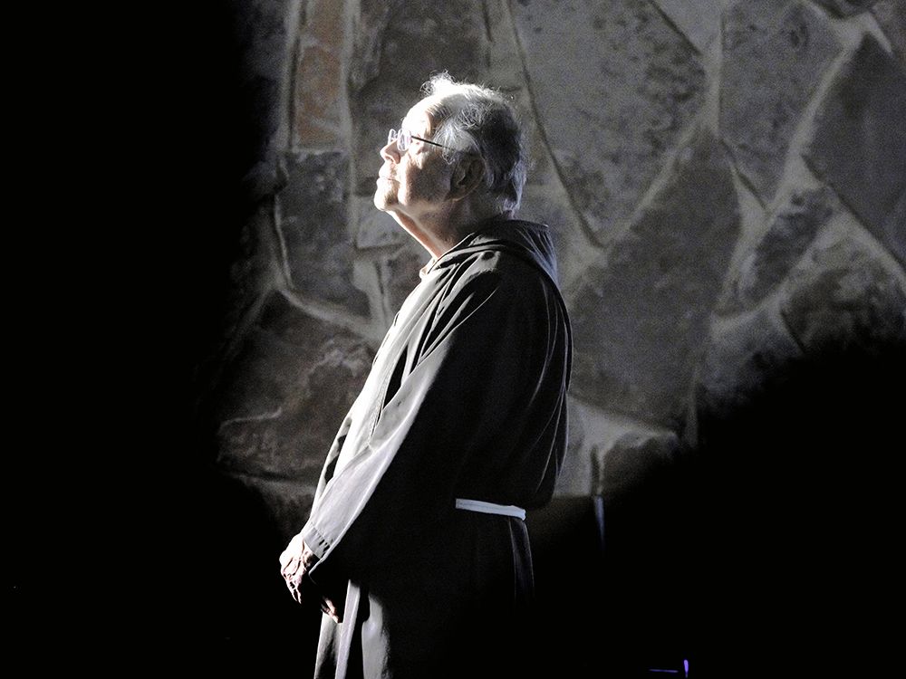 Father Jim Antoine, at St. Labre Indian School in Ashland, Montana, Tuesday, October 22, 2024.