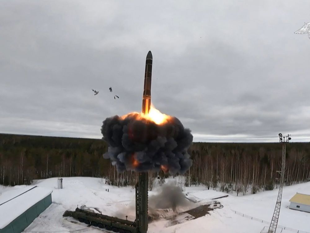 NextImg:Ukraine says Russia launched an intercontinental missile in an attack for the first time in the war
