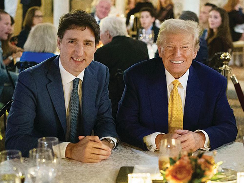 NextImg:Governor Trudeau? Trump tells PM Canada could become the 51st state