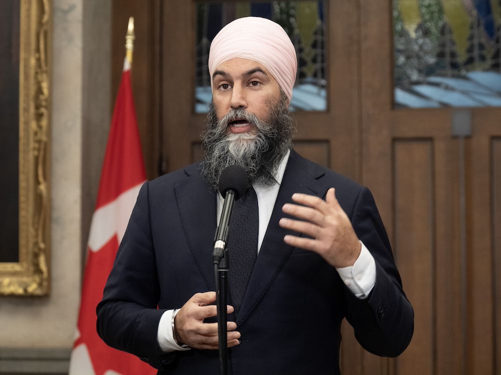 NextImg:Kelly McParland: Time for Jagmeet Singh to put Liberals out of their misery