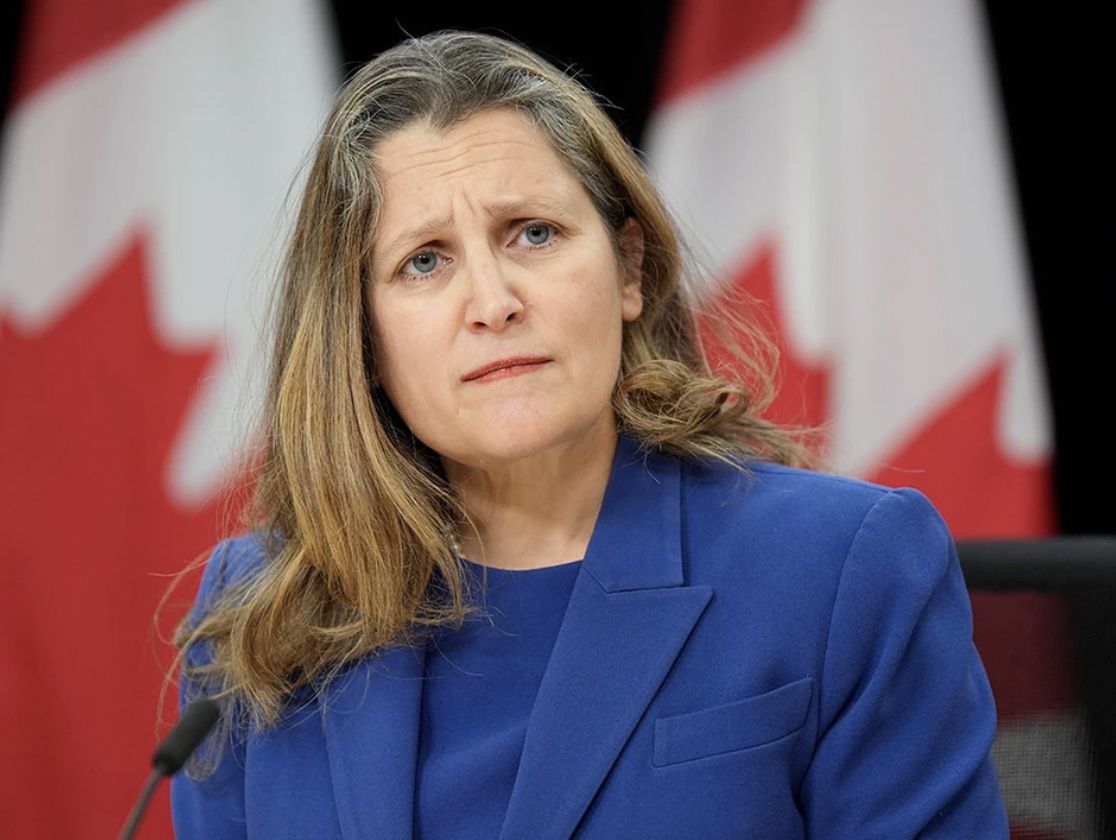 NextImg:John Robson: Stop congratulating Freeland for being fired