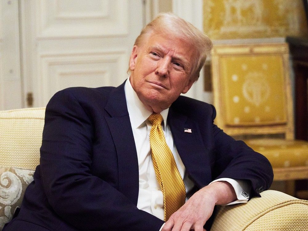 NextImg:Trump 'can't guarrantee' tariffs on Canada and Mexico won't make U.S. food pricier