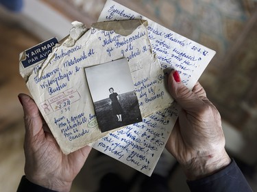 A letter from the former USSR to the mother of Toronto resident Roxana Spicer on Monday Nov. 25, 2024.