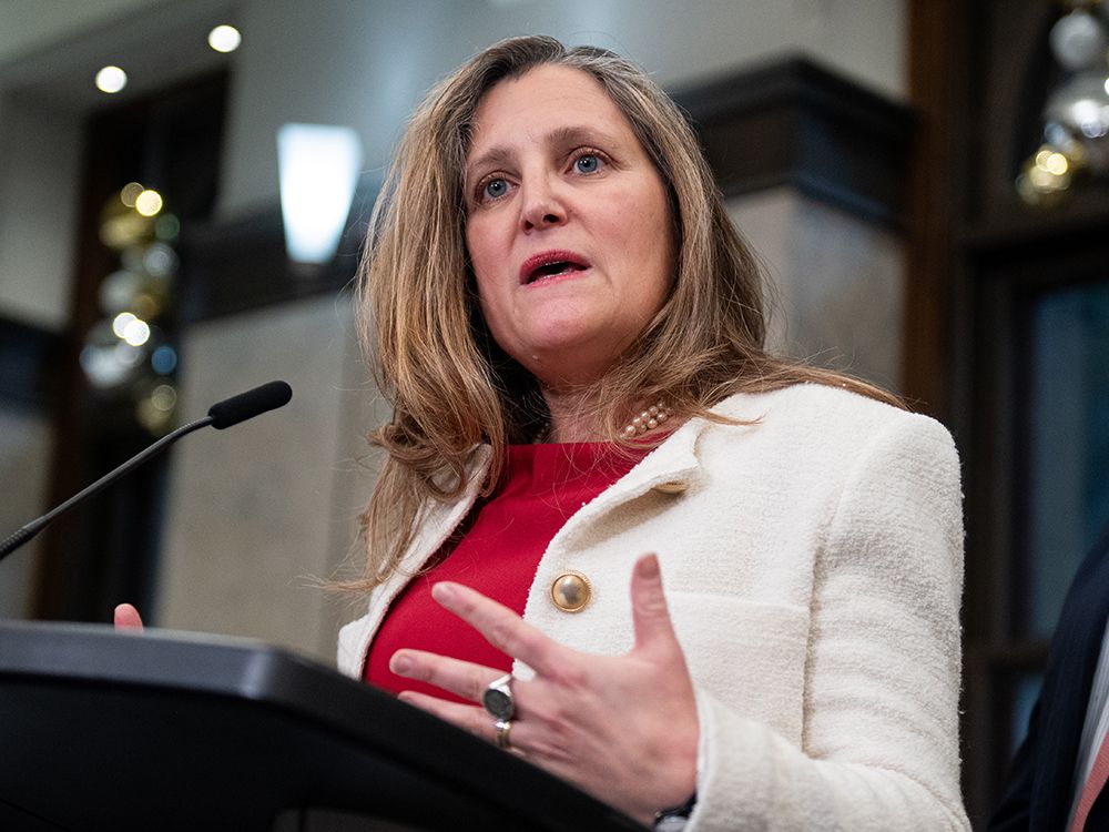 NextImg:'A total unmitigated disaster': Reaction to Freeland's resignation and the Liberal chaos