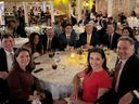 Prime Minister Justin Trudeau and U.S. president-elect Donald Trump are pictured dining at Mar-a-Lago last Friday night.