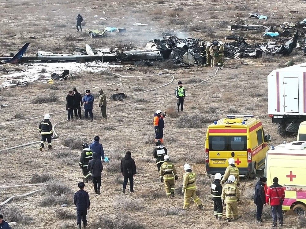 NextImg:Putin apologizes to Azerbaijani president after deadly plane crash