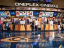 A Cineplex concession stand. The chain recently raised its prices, with a standard ticket now $16.