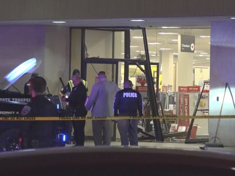 NextImg:Man who drove truck through busy Texas JCPenney store, injuring five, shot dead by police