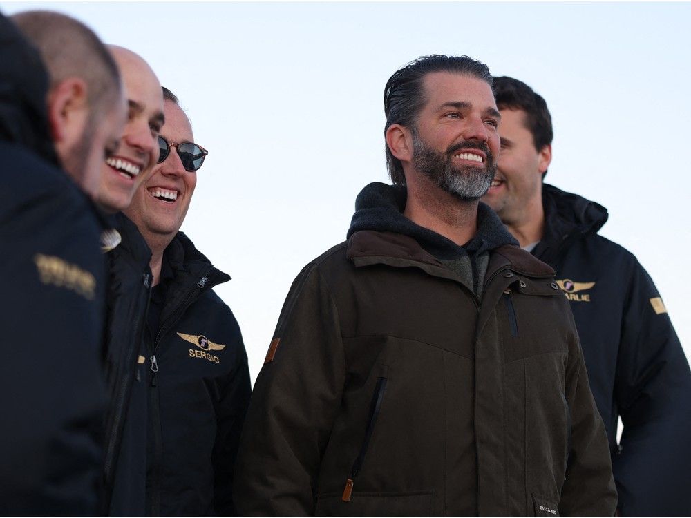 NextImg:Donald Trump Jr. visits Greenland after his father signals desire to own the island