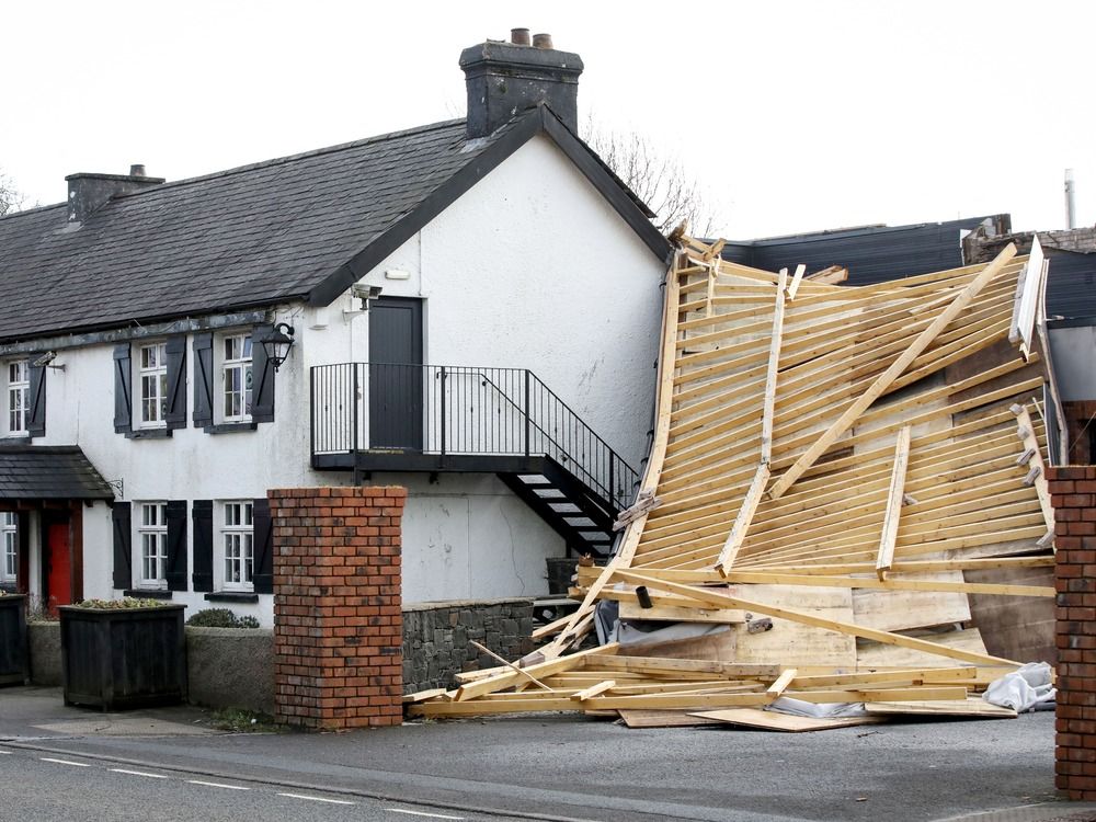 NextImg:Major storm lashes Ireland and Scotland with record-setting winds